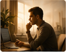 Professional gaining clarity in career direction