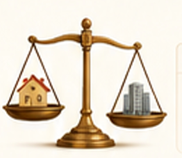 Residential and commercial Vastu comparison